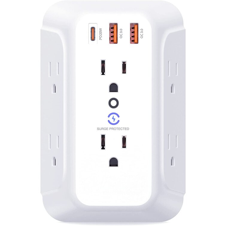 portable charger with wall plug at home depot